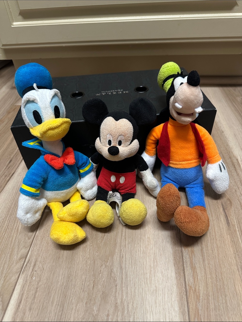 Disney Plush Toy Lot of 3 - Mickey Mouse, Donald Duck, Goofy Stuffed Animals